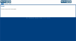 Desktop Screenshot of blueboxproject.com